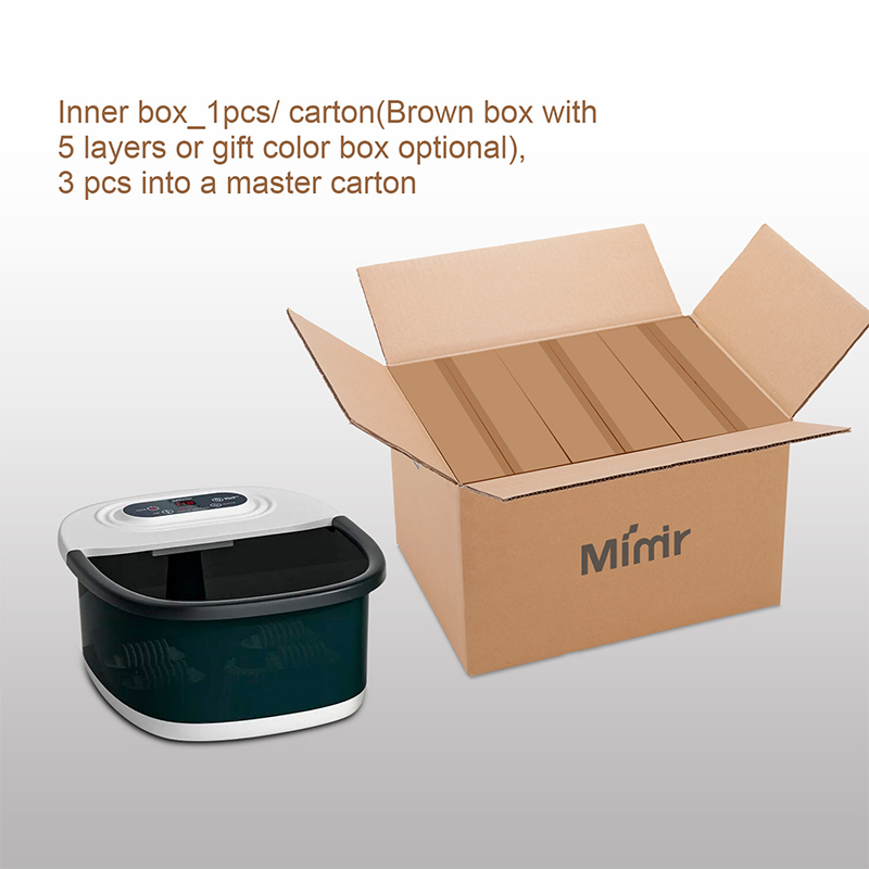 MM-20M-8 Manual Foot Spa Bath Massager with Vibration