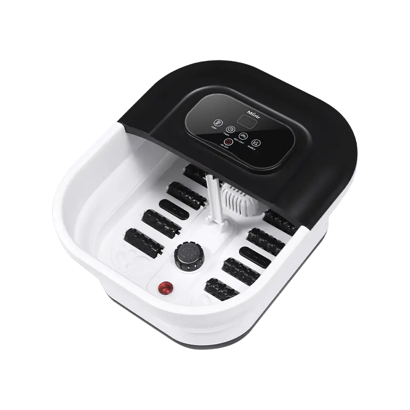 MZD-22B-2 500W Collapsible Foot Spa Machine with 8pcs Massage Rollers For Foot Relax Massage
