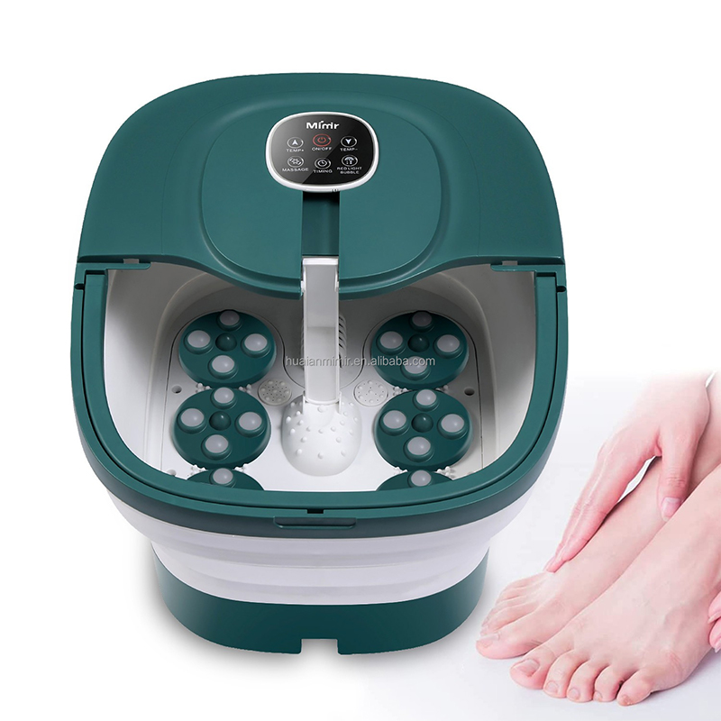 MZD-03D Collapsible Foot Spa Machine With Automatic Massage Rollers
