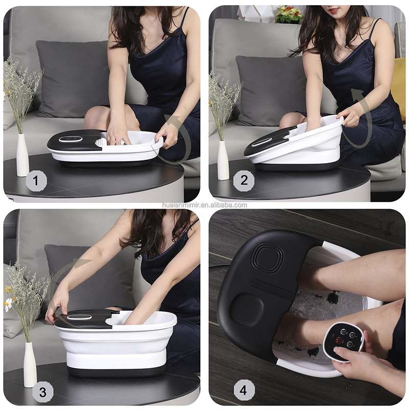 MZD-02D Collapsible Foot Spa Machine For Foot Relax Massage